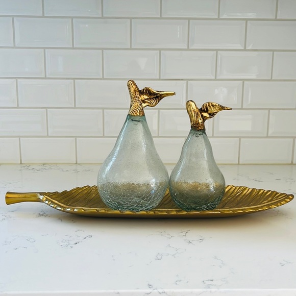 Large Clear Glass Apple Figurine - Picture 13 of 16